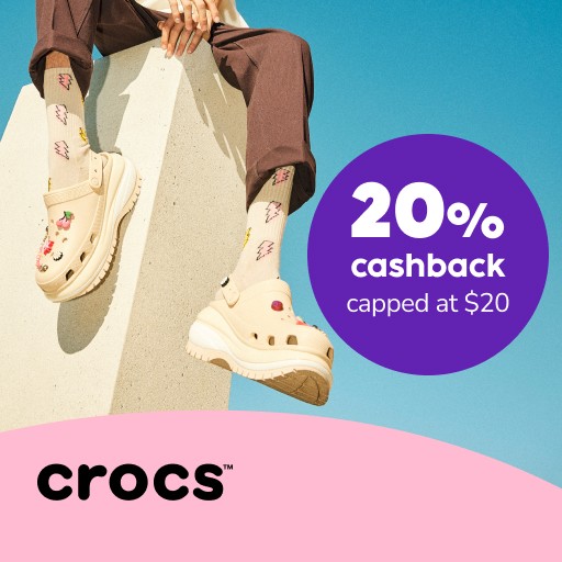 Crocs offer background image